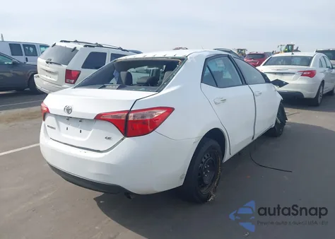 2019 Toyota Corolla Le z USA, uszkodzony, nr VIN 2T1BURHE8KC208217